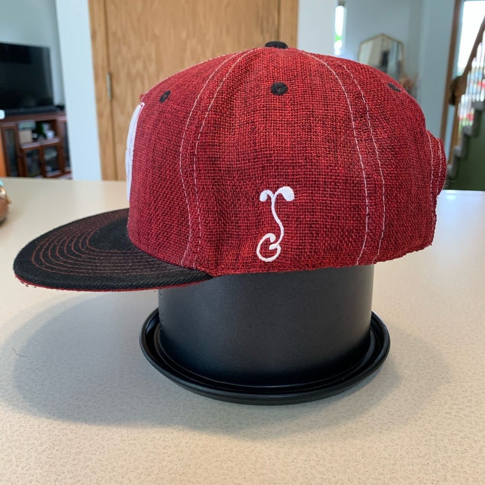 Red Grassroots Marvel Years Strap-Back. - image 2